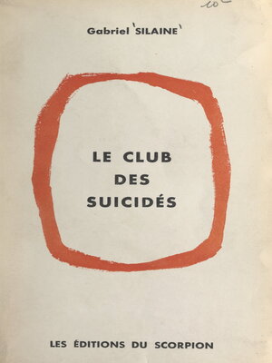 cover image of Le club des suicidés